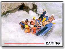 Rafting over the rivers of Nepal